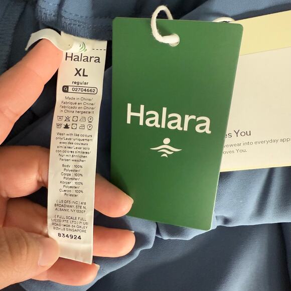 Halara High Waisted Pocket Solid Work Tapered Pants, XL - Picture 5 of 5